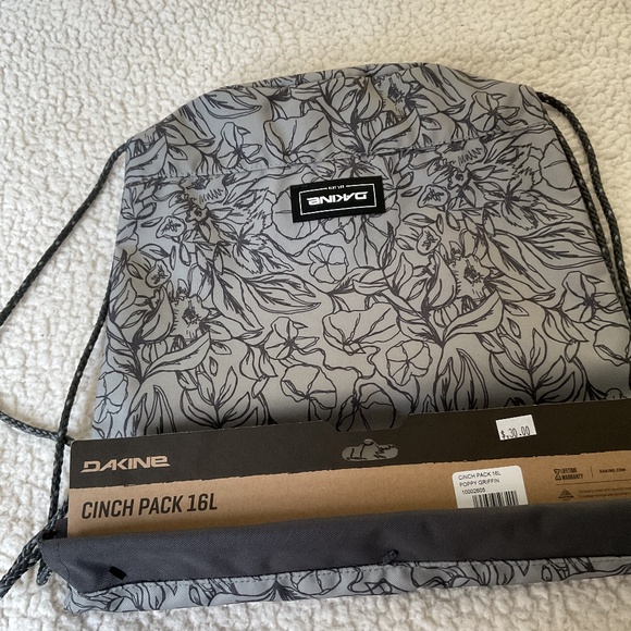 DAKINE CINCH PACK 16 L POPPY GRIFFIN NWT - Picture 3 of 3